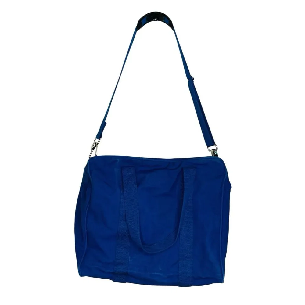 Vintage American Express Bag Blue Messenger Canvas